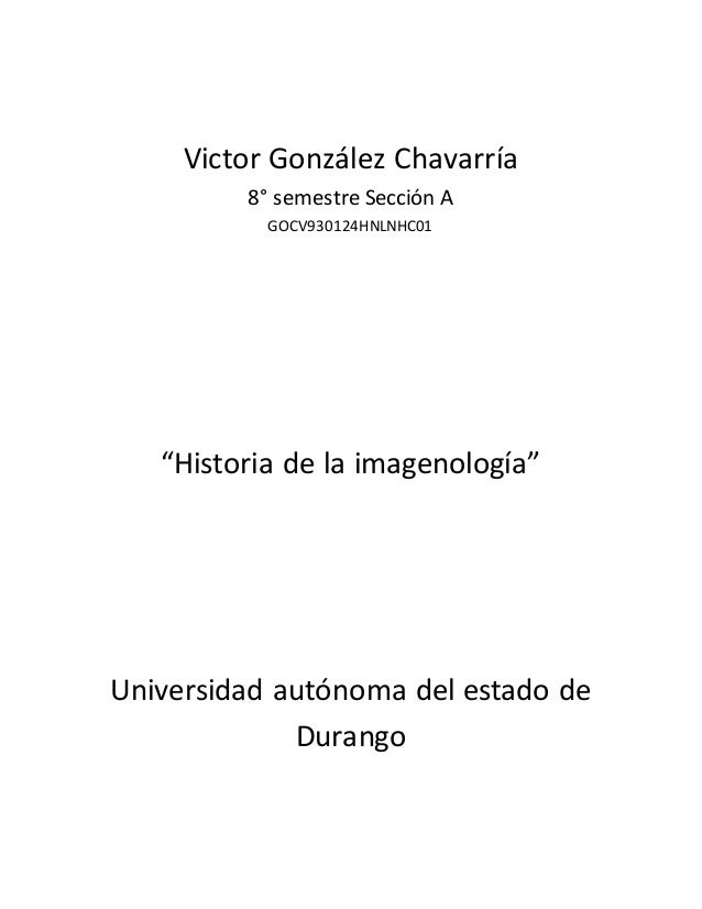 historia de la imagenologia
